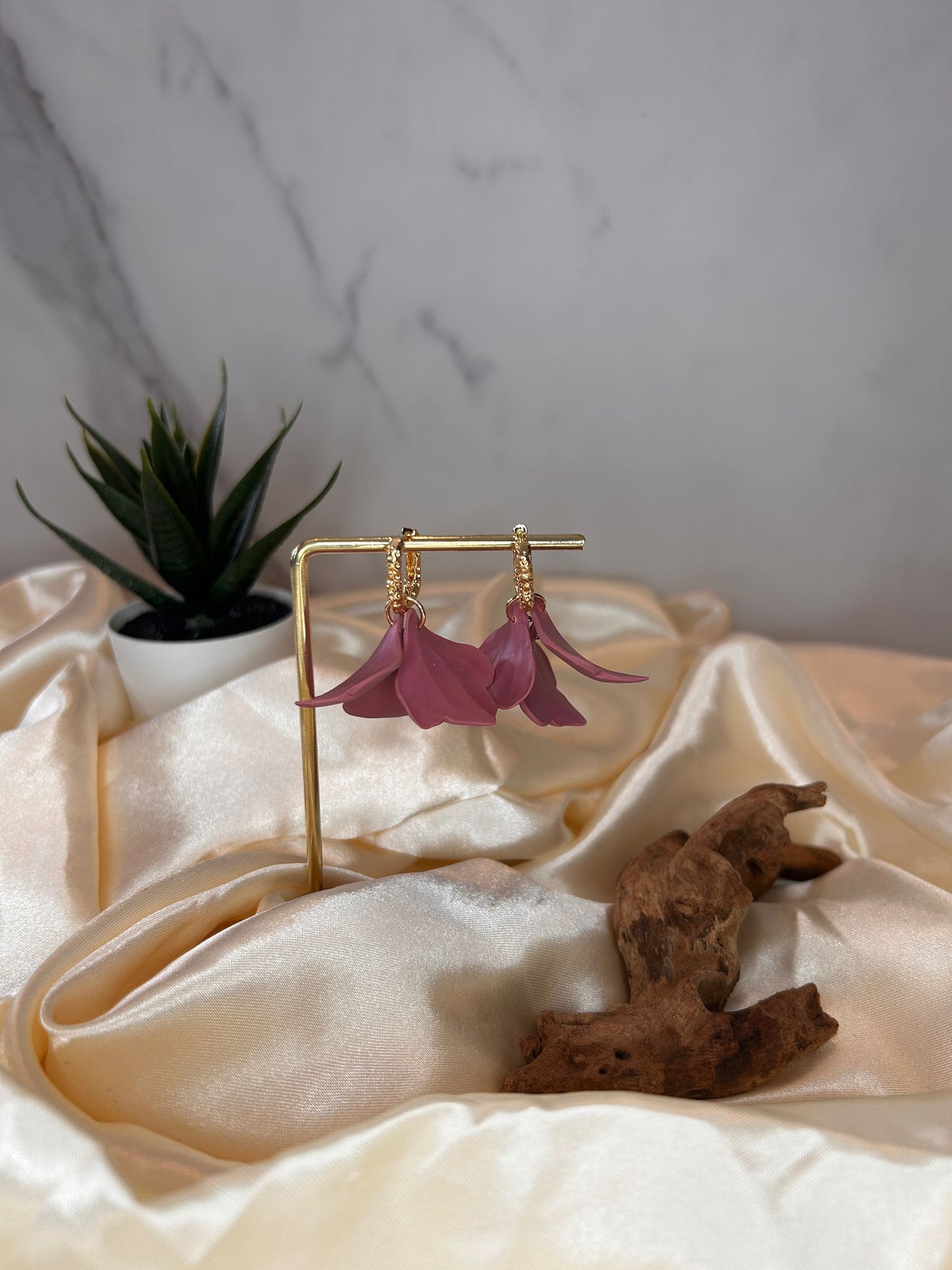 Fan Out Petal Hoops
