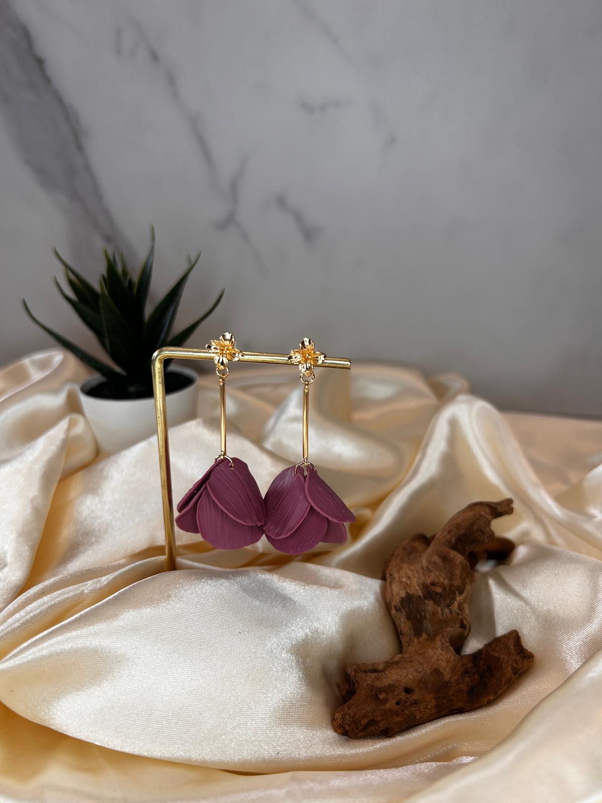 Big Petal Dangles