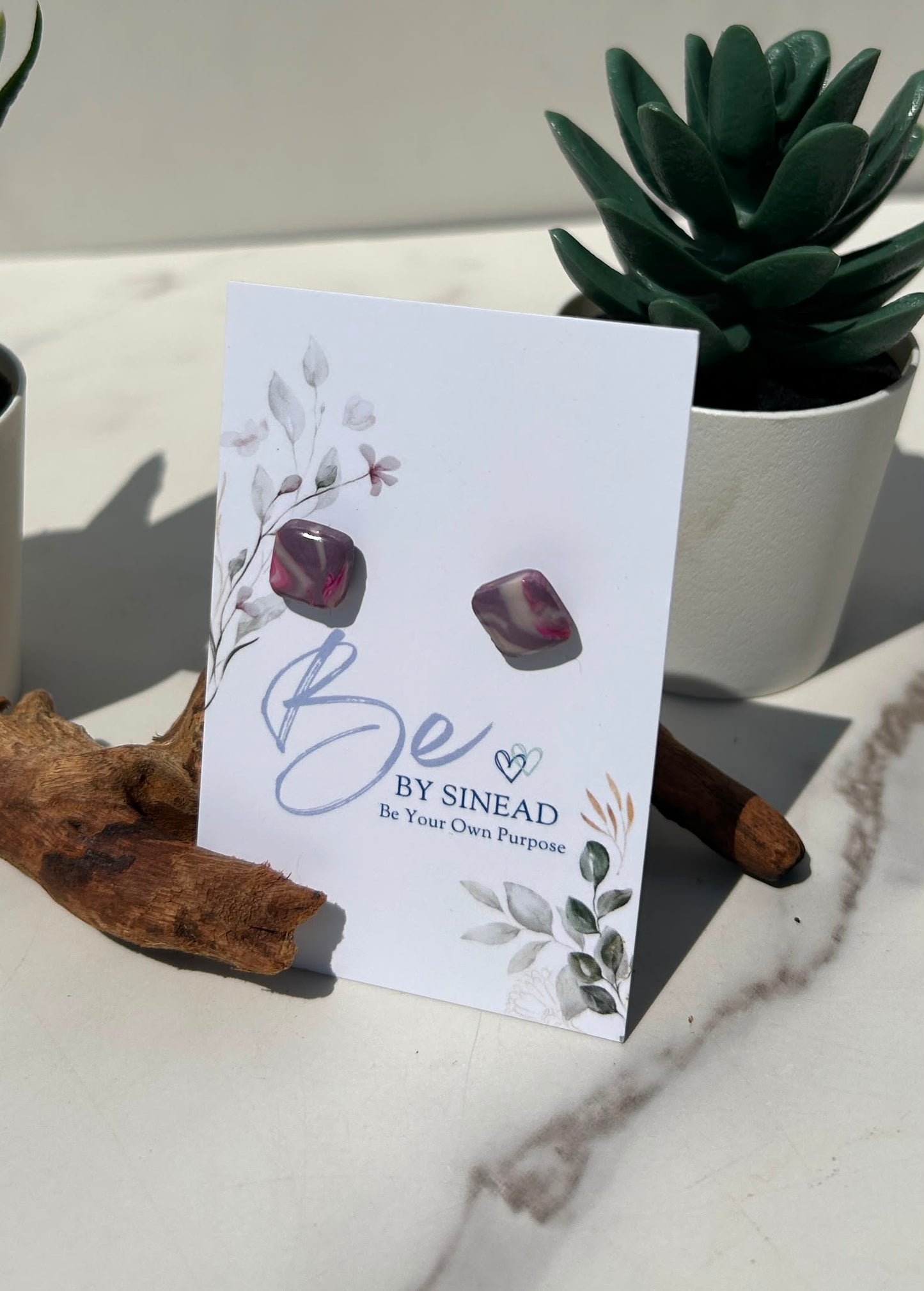 Purple Mix Stud