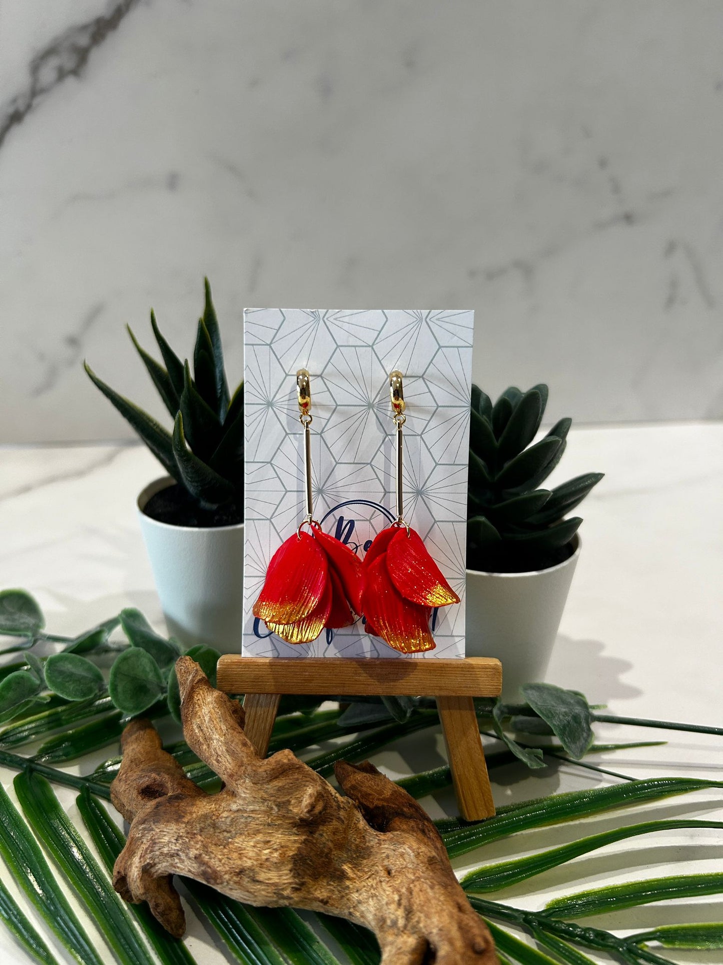 The Petal Drop Earrings