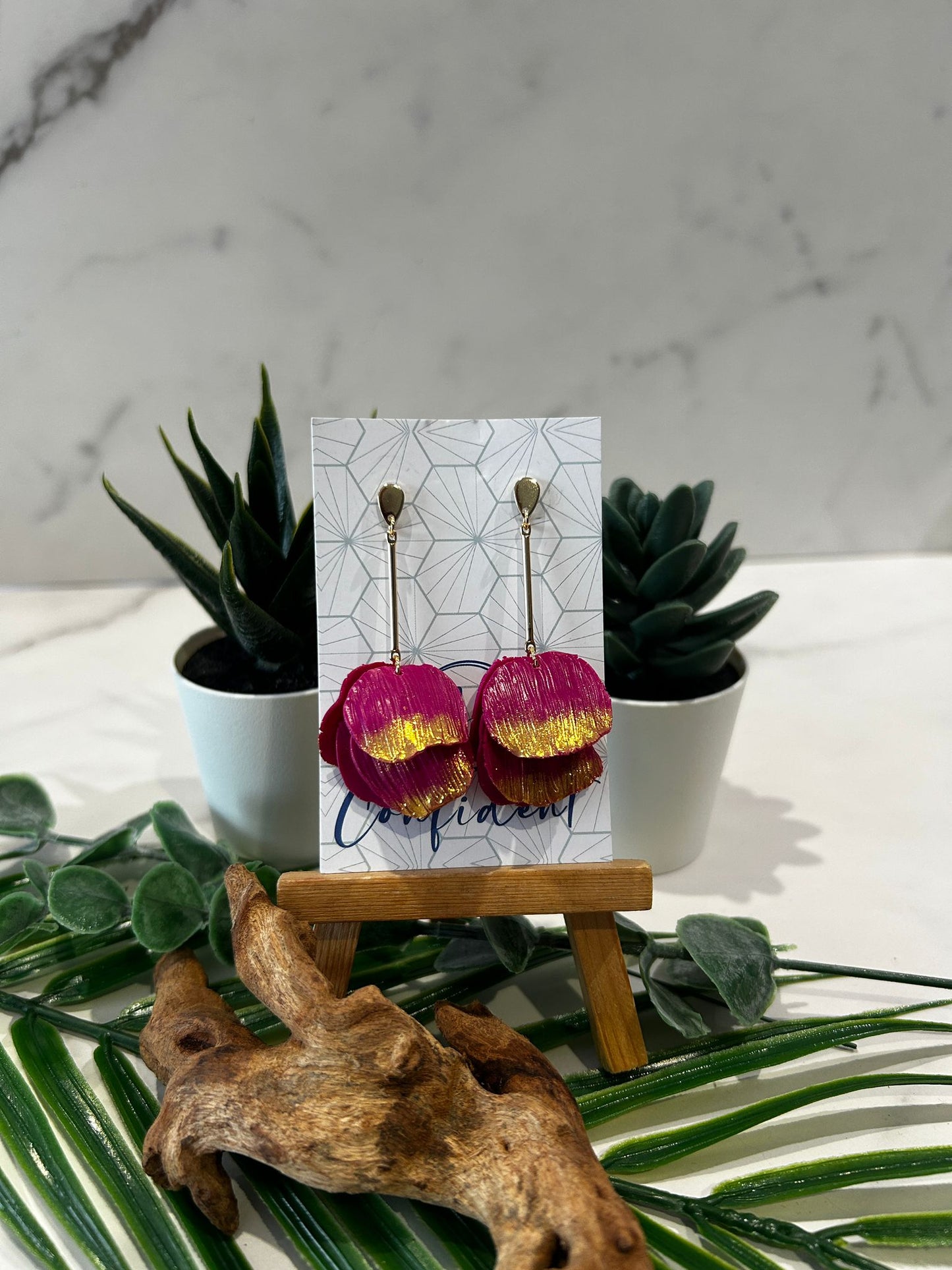 The Petal Drop Earrings