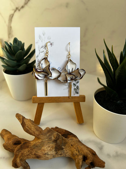 The Lutus Flower Earrings