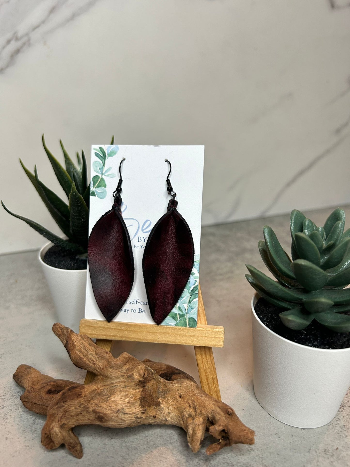 Leather Earrings