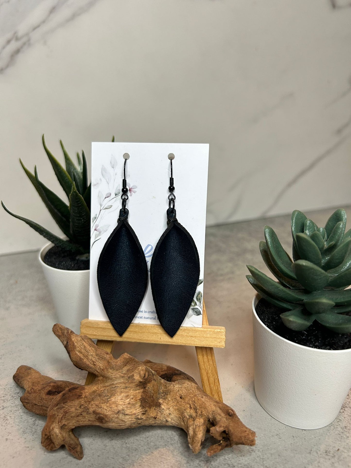Leather Earrings
