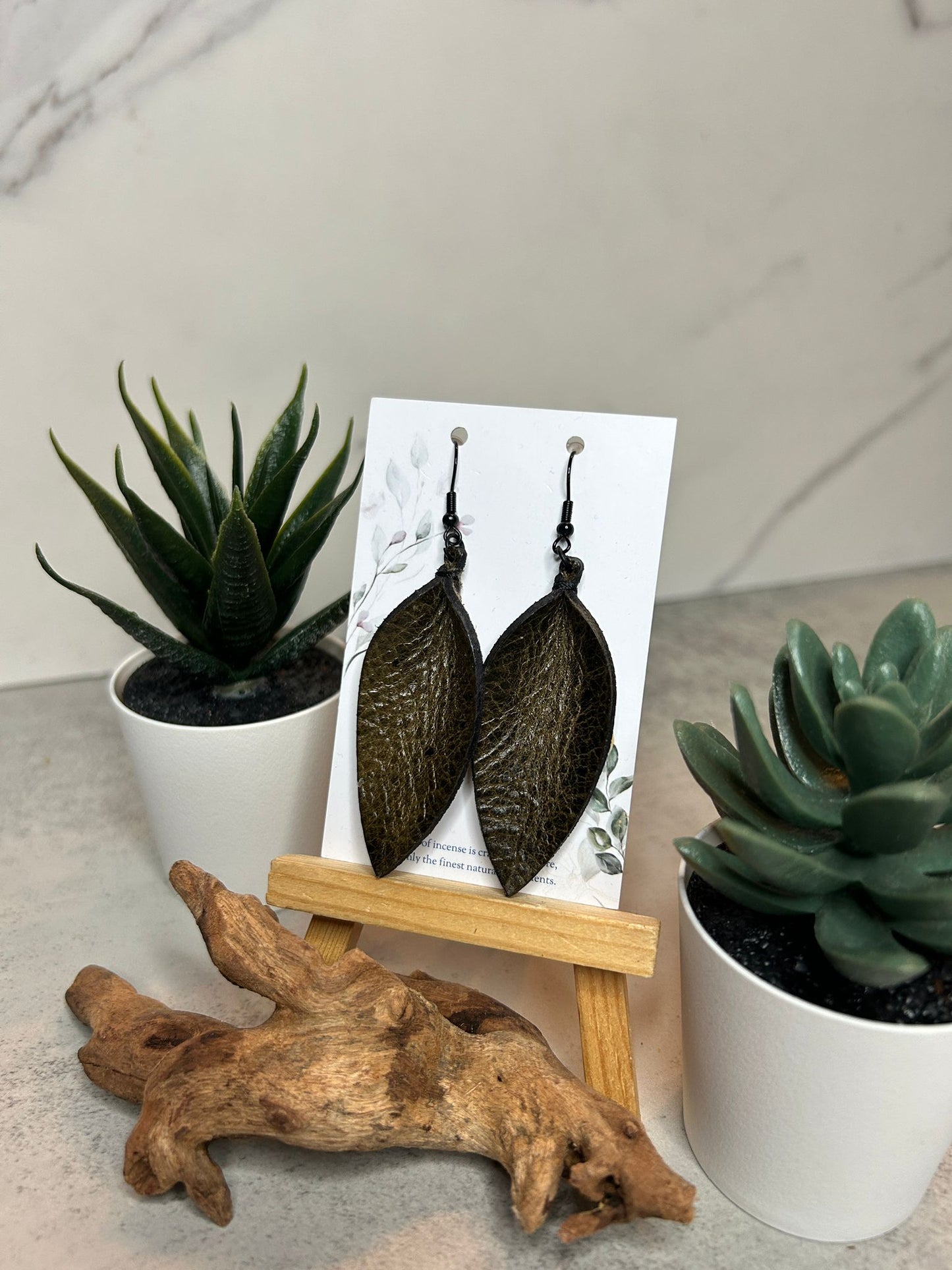 Leather Earrings