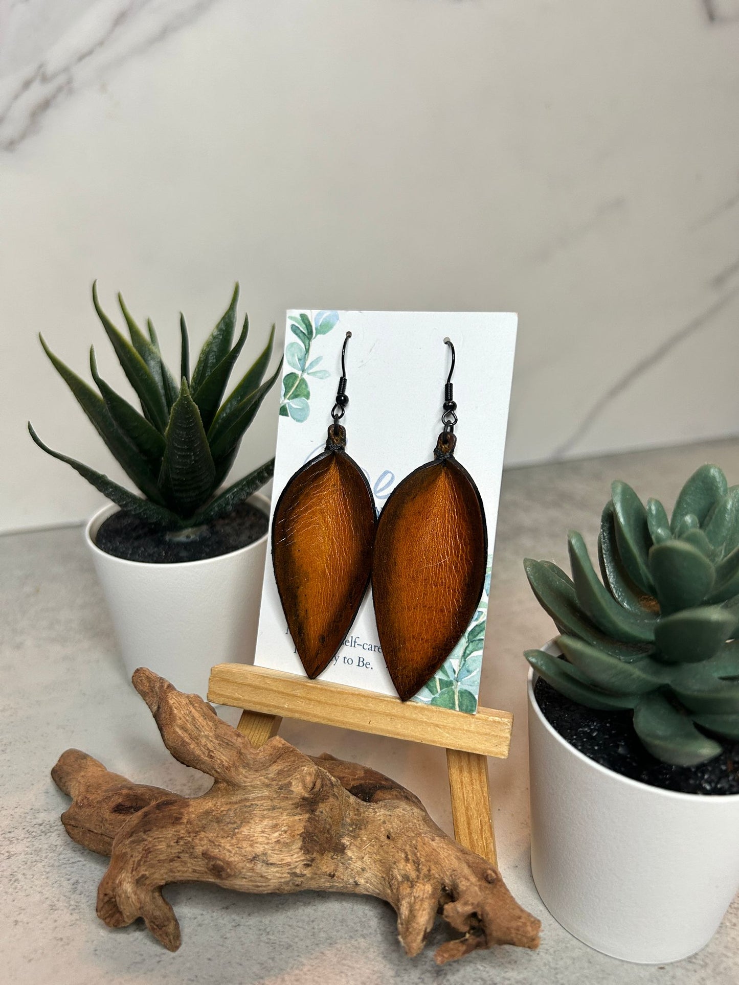 Leather Earrings