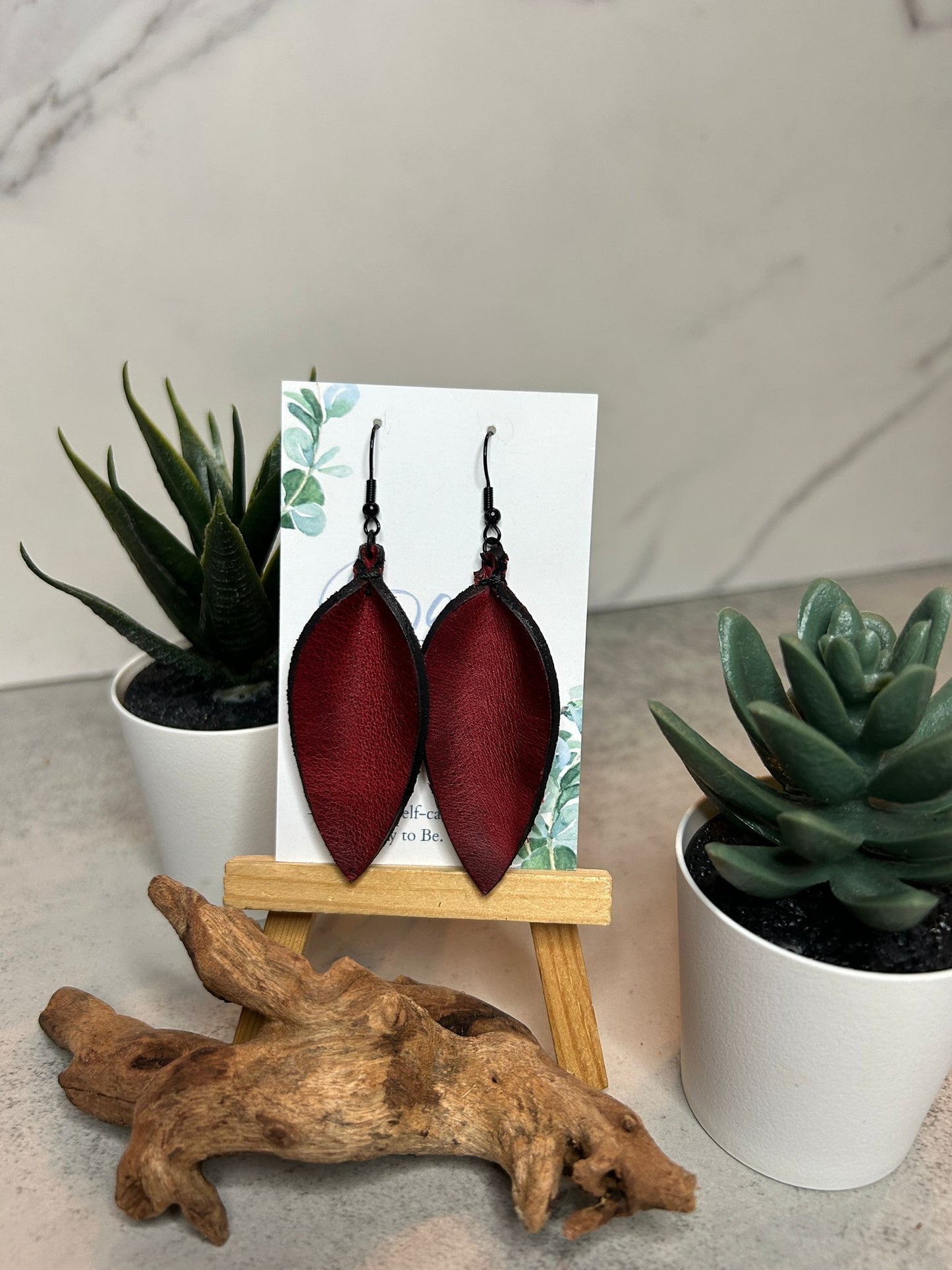 Leather Earrings