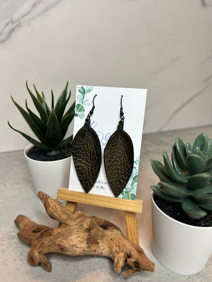 Leather Earrings