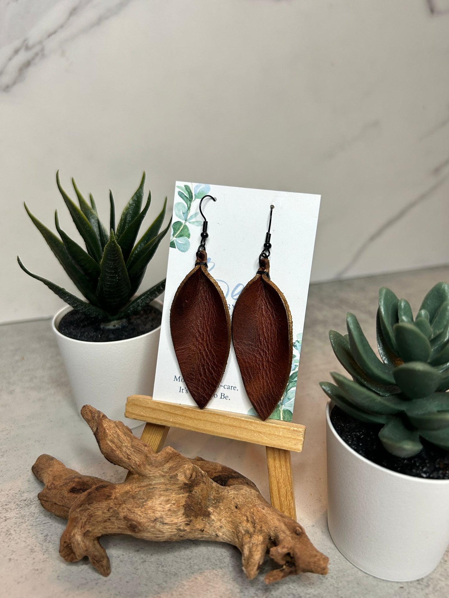 Leather Earrings
