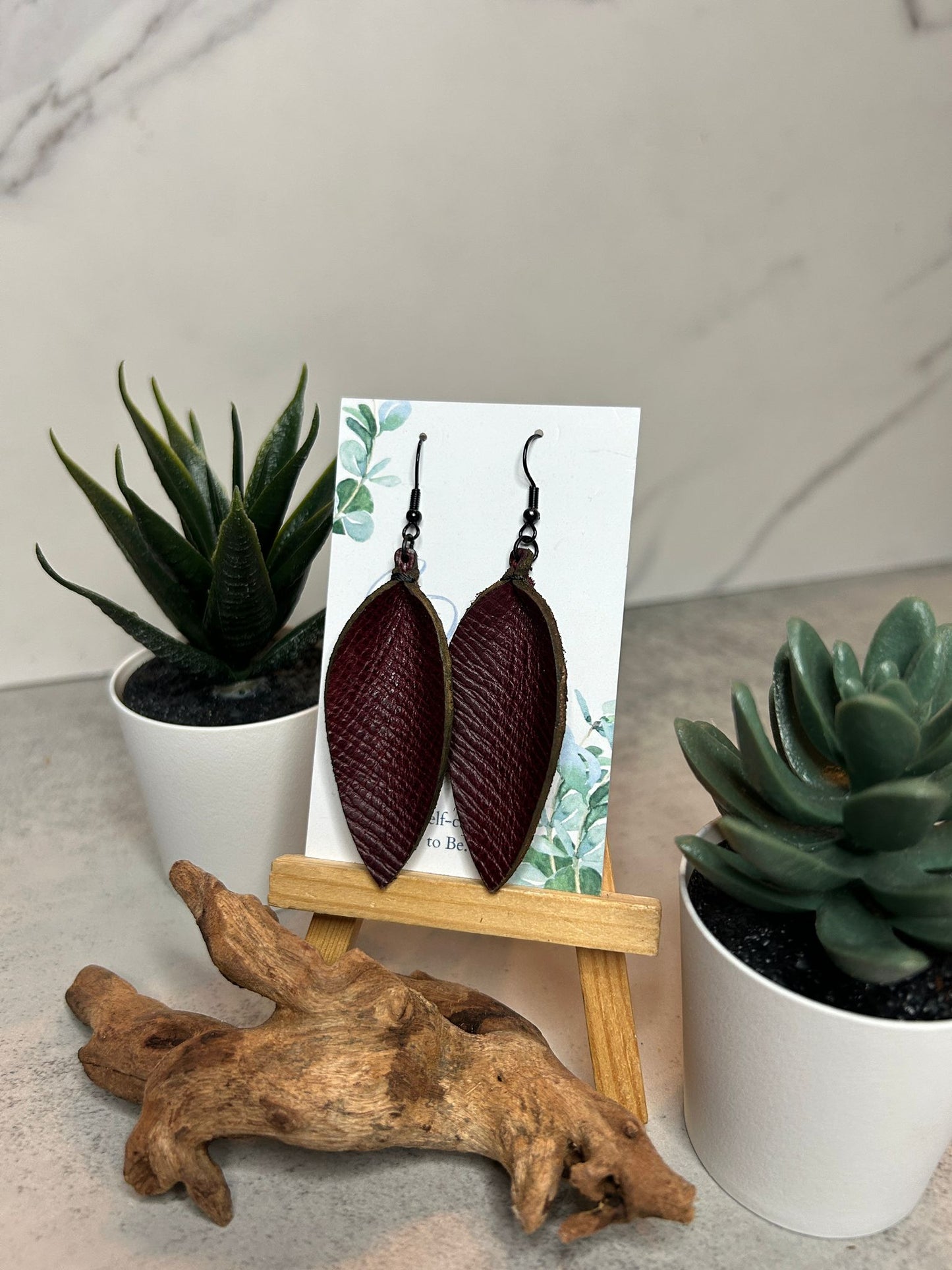 Leather Earrings