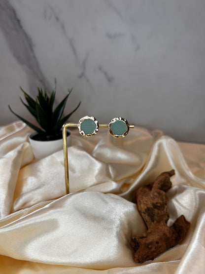 Gold Rim Studs