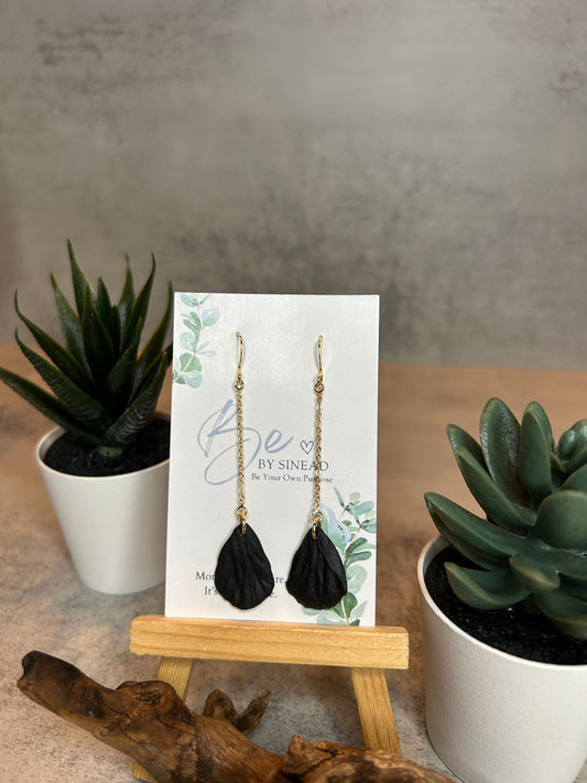 Petal with Chain Earrings