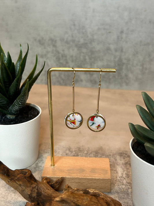 Dangly Circle Earrings