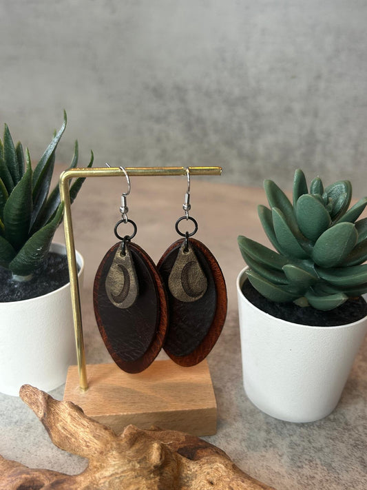Leather Earrings