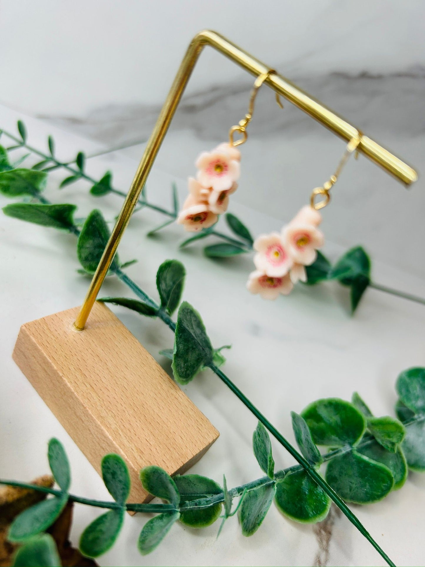 PRE ORDER Charity Cherry Blossom Flower Earrings