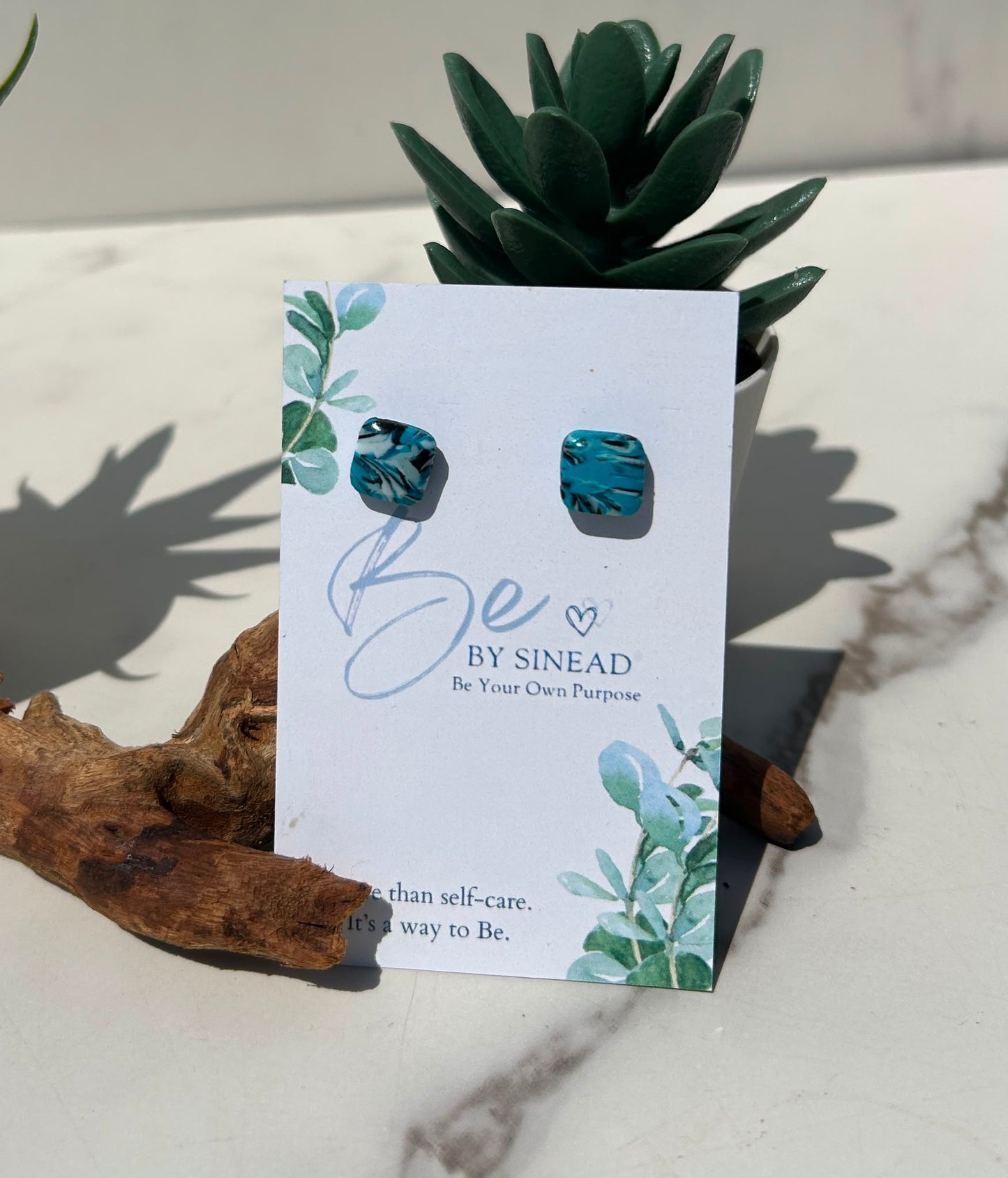 Turquoise Mix Stud